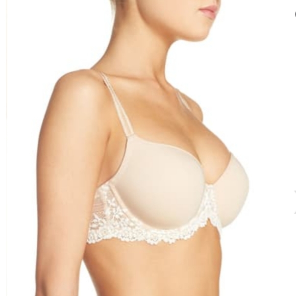 🆕️ Wacoal Embrace Lace Underwire Molded Cup Bra - Picture 4 of 6